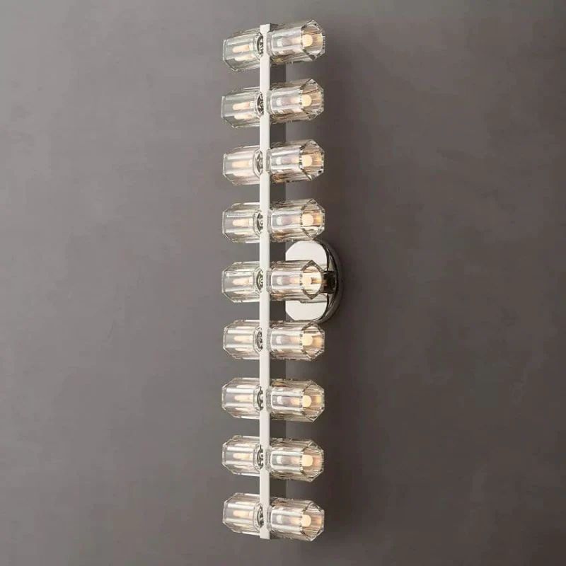 Felix Crystal 18 Lights Wall Sconce
