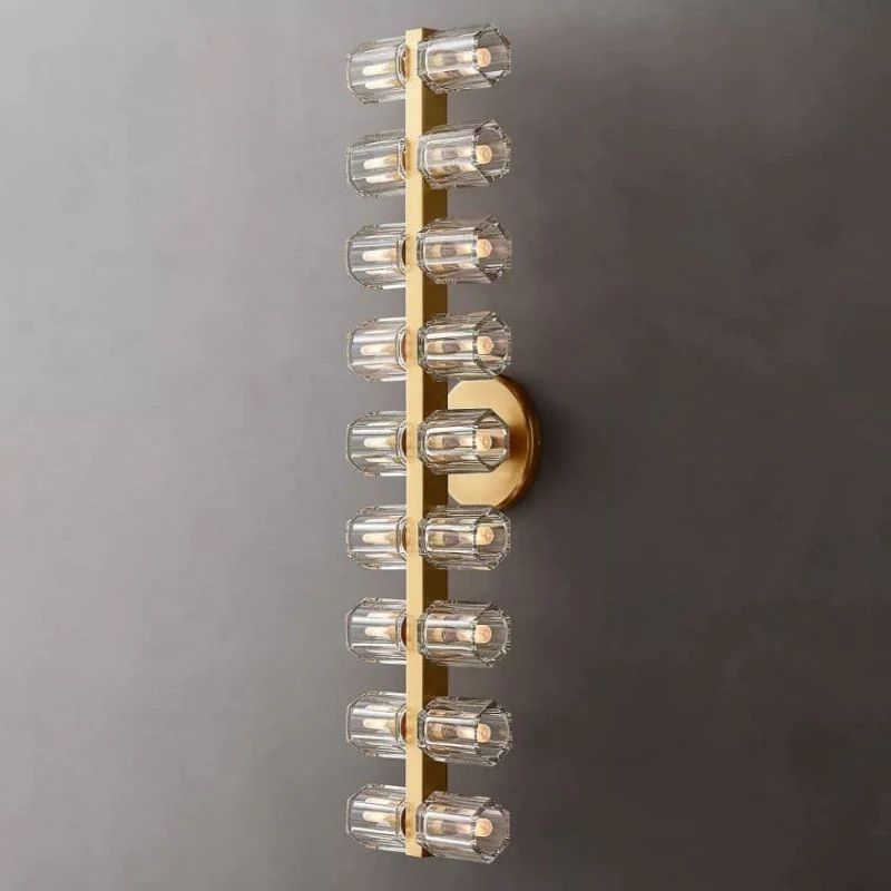 Felix Crystal 18 Lights Wall Sconce