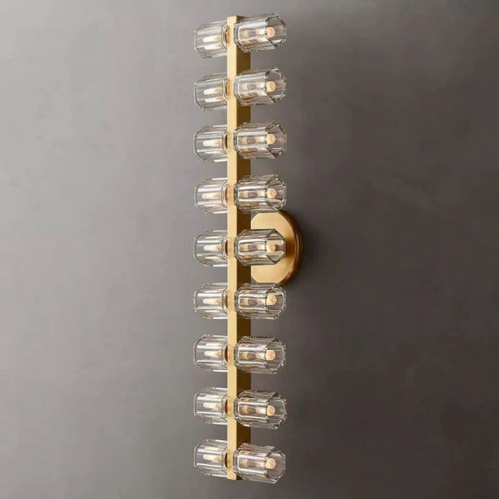 Felix Crystal 18 Lights Wall Sconce