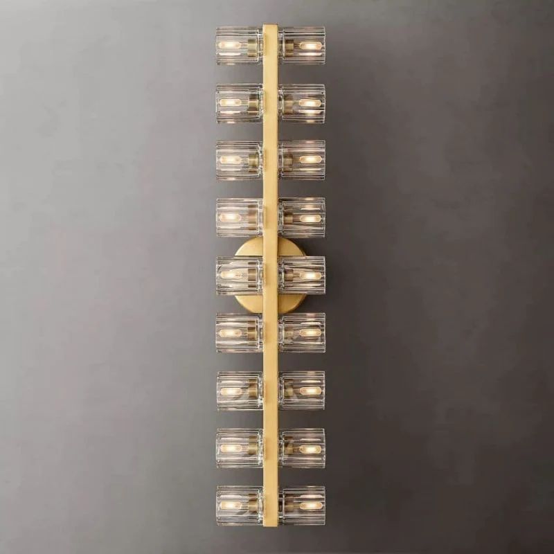 Felix Crystal 18 Lights Wall Sconce
