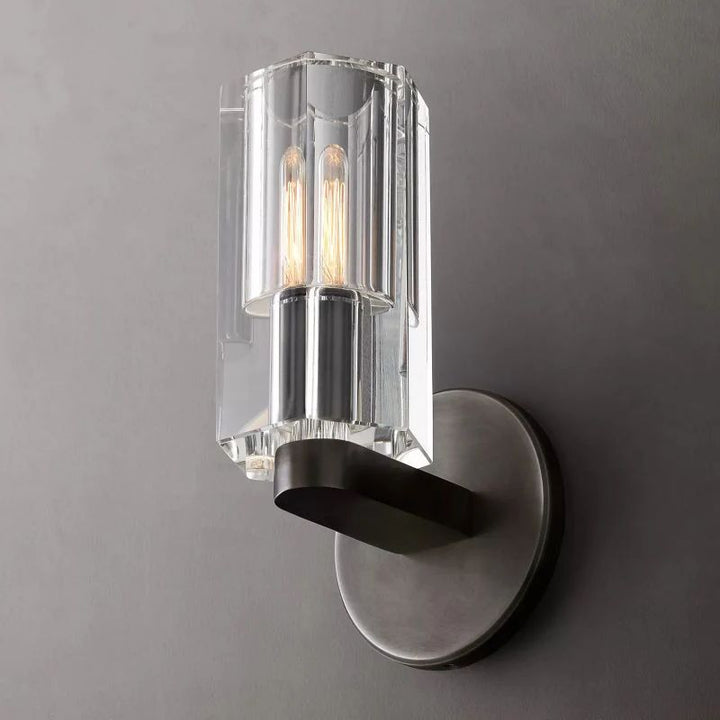Felix Crystal Bedroom Wall Sconce