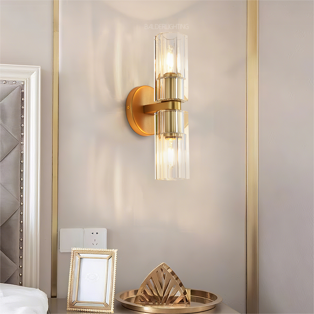 Felix Crystal Double Wall Sconce