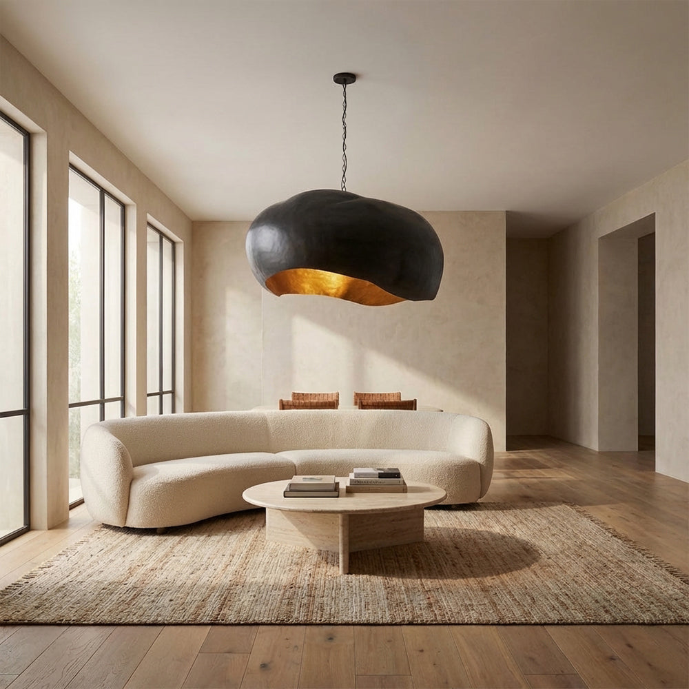 Fillnn Hammered Metal Dome Pendant