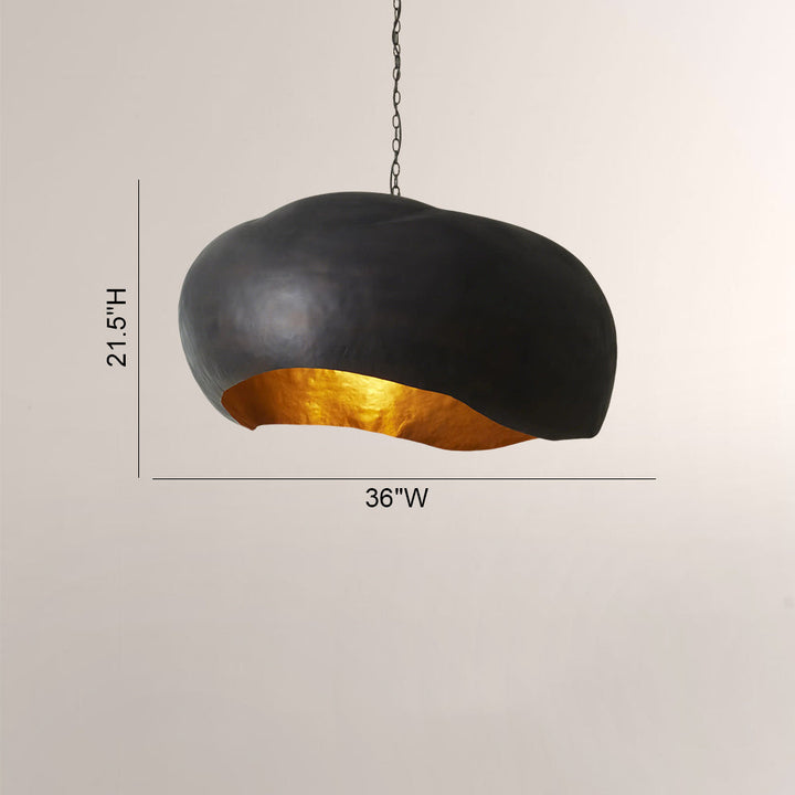 Fillnn Hammered Metal Dome Pendant