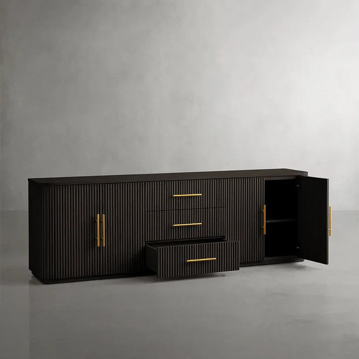 Finnely Wood Sideboard with Drawers