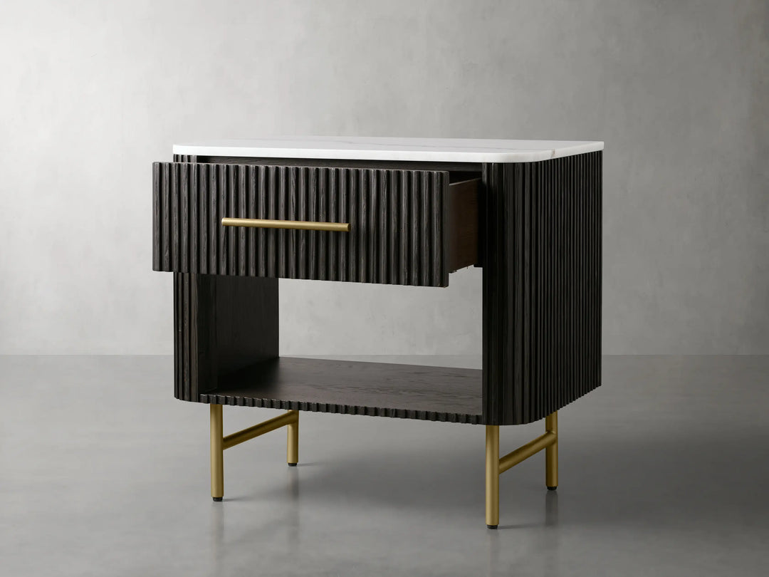 Finnley Open Nightstand