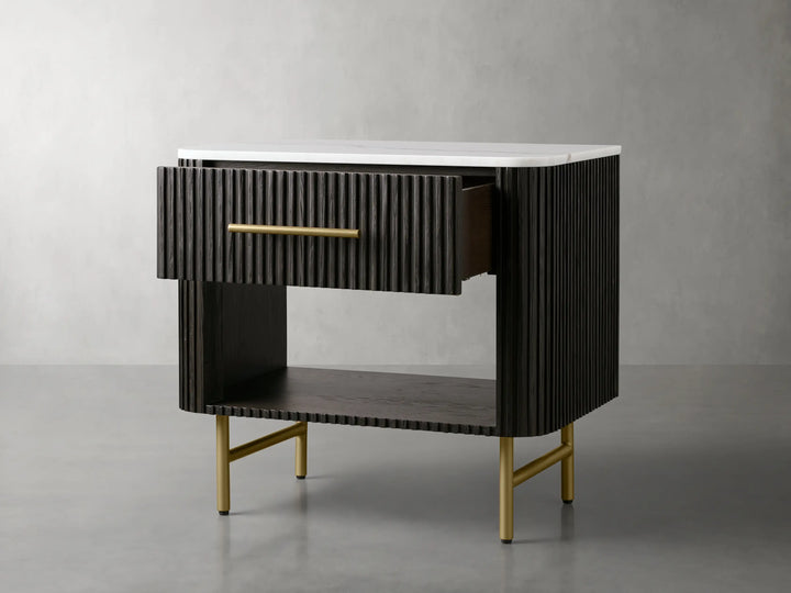 Finnley Open Nightstand