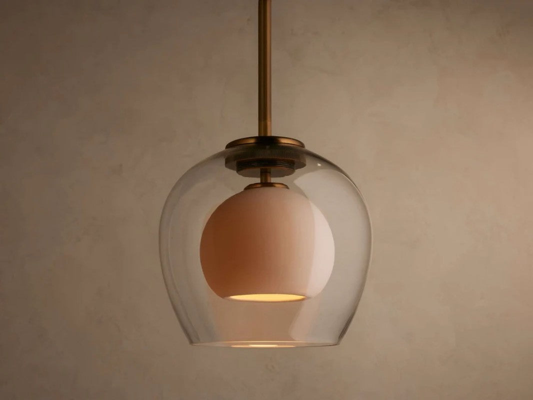 Fitch Round Pendant