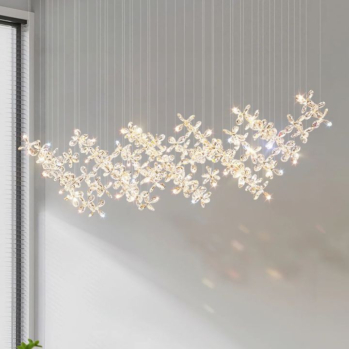 Floating Butterfly Crystal Chandelier