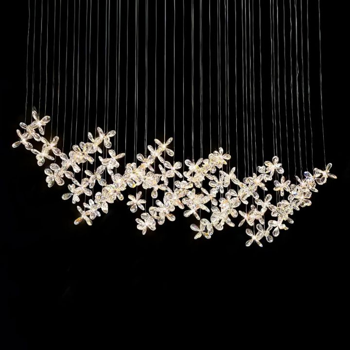 Floating Butterfly Crystal Chandelier