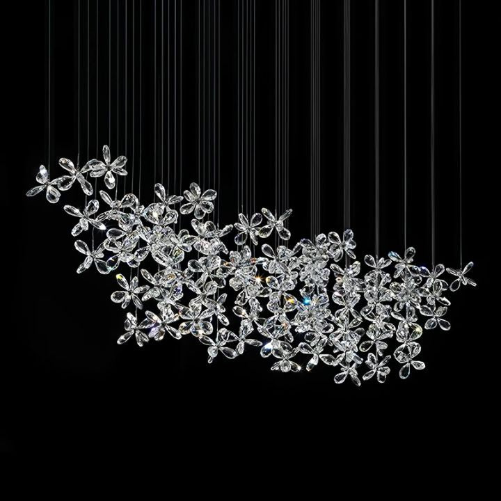 Floating Butterfly Crystal Chandelier