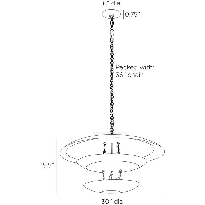 Floynao Round Chandelier 31"