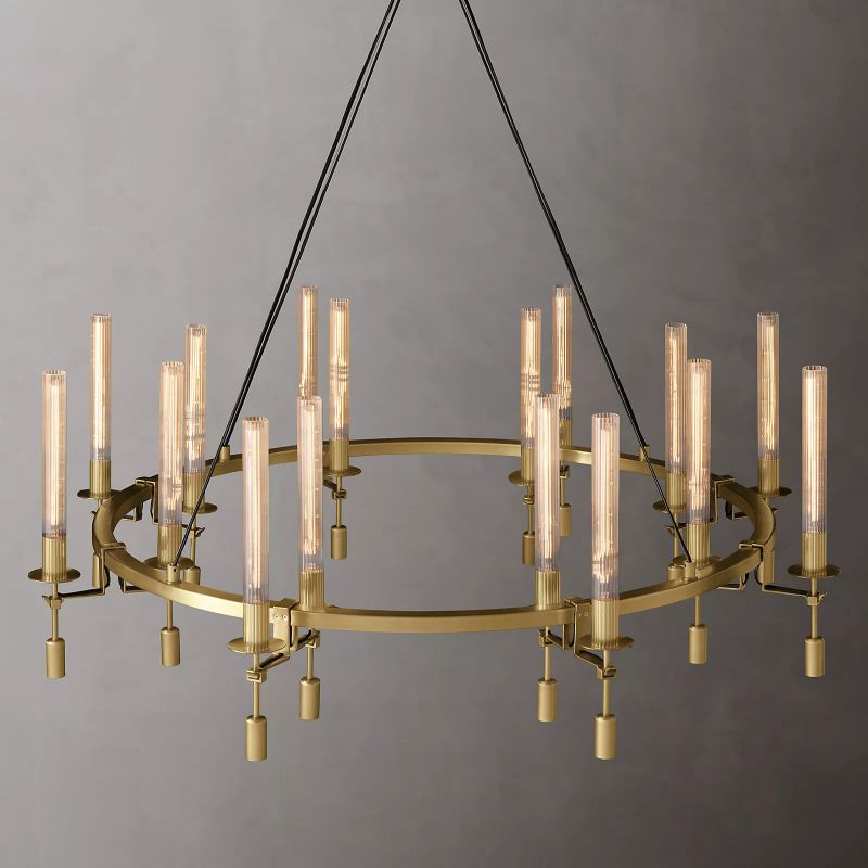 Fontanelle Round Chandelier 58“