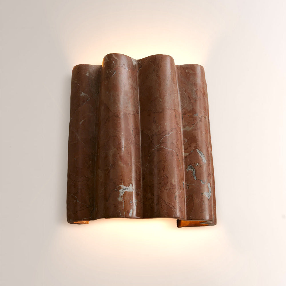 Ftainle Natural Stone Wall Sconce