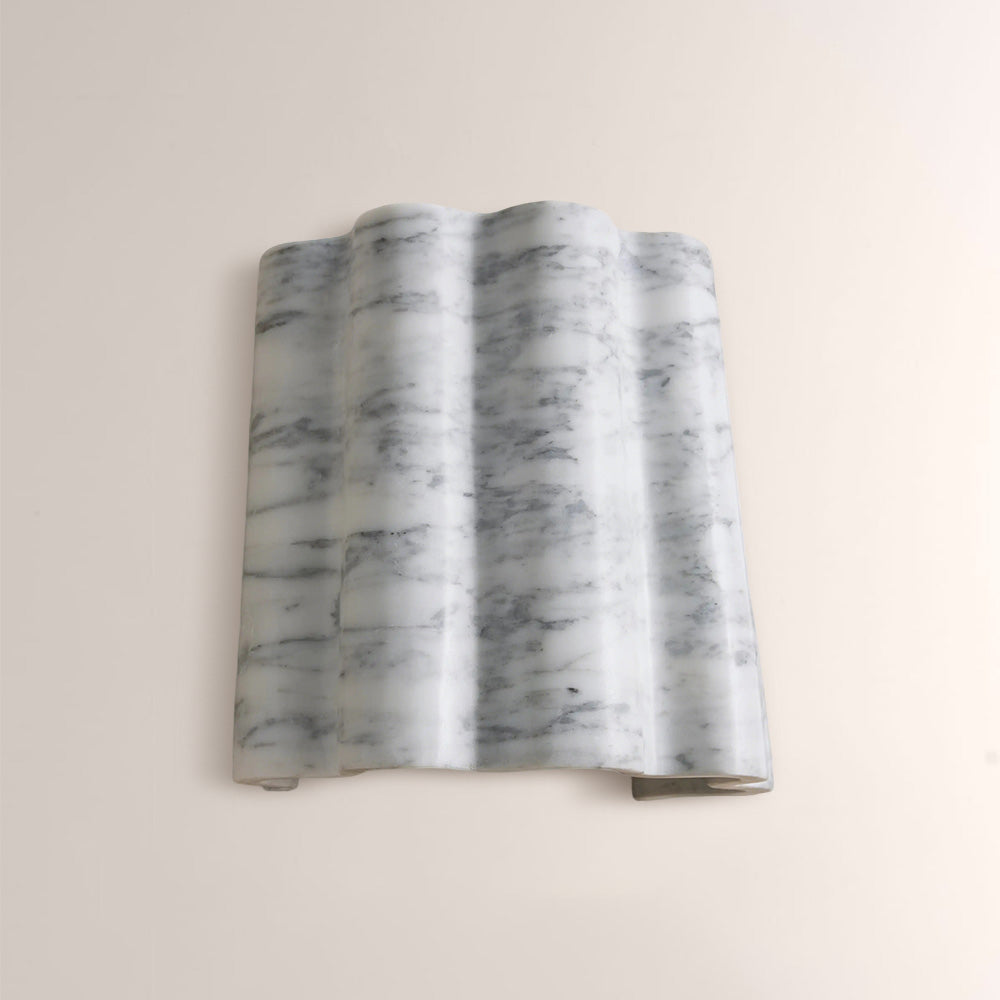 Ftainle Natural Stone Wall Sconce