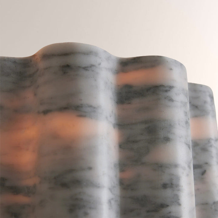 Ftainle Natural Stone Wall Sconce