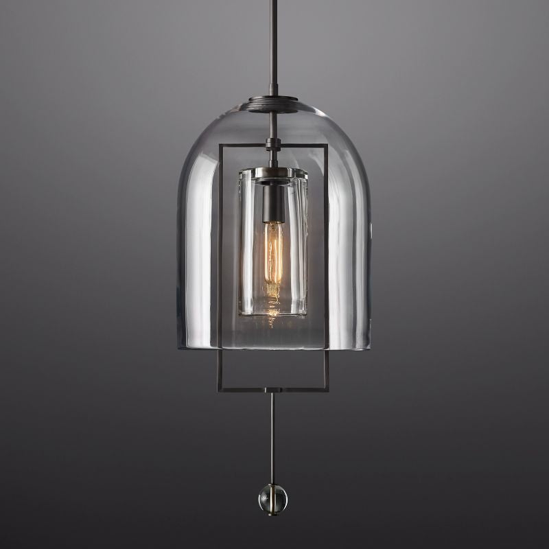 Fulcrum Island Pendant 28"H