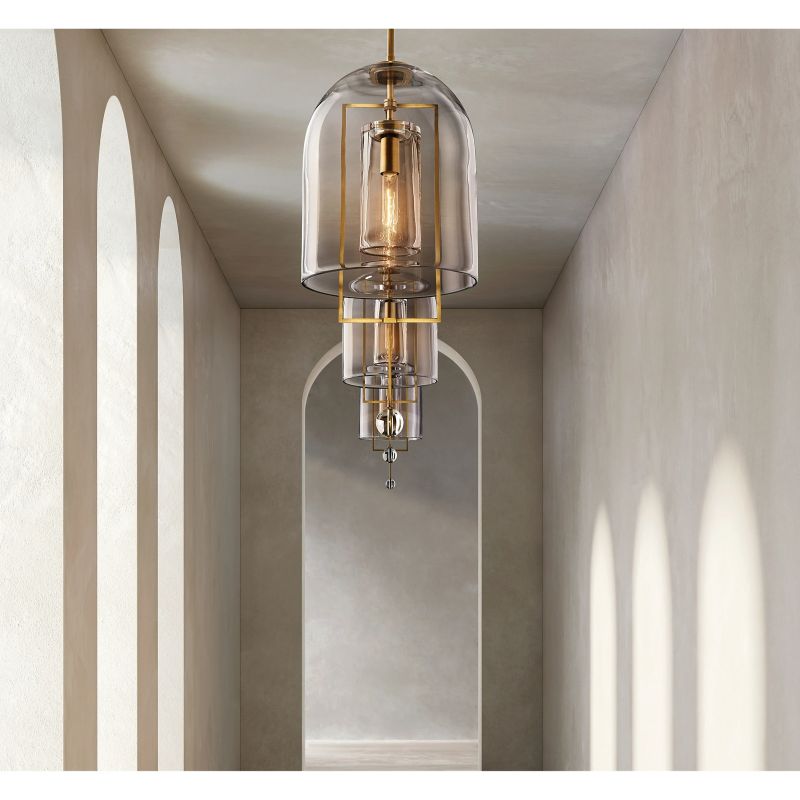 Fulcrum Island Pendant 28"H