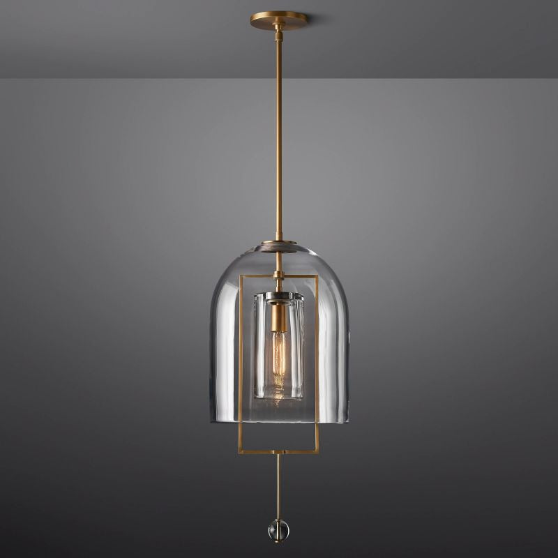 Fulcrum Island Pendant 28"H