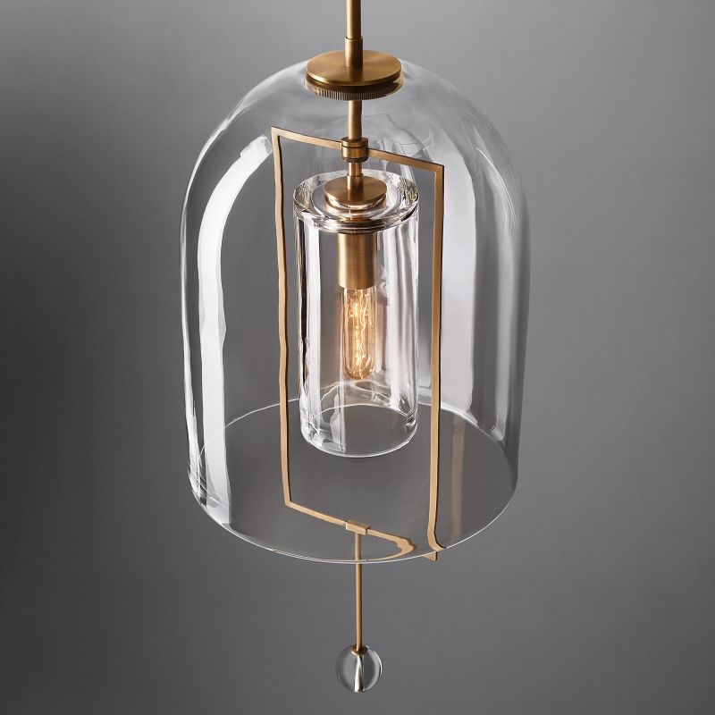 Fulcrum Island Pendant 28"H