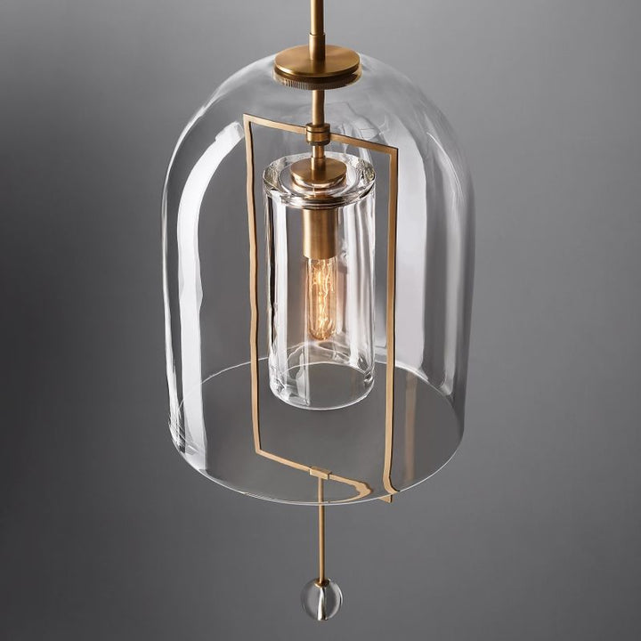Fulcrum Island Pendant 28"H