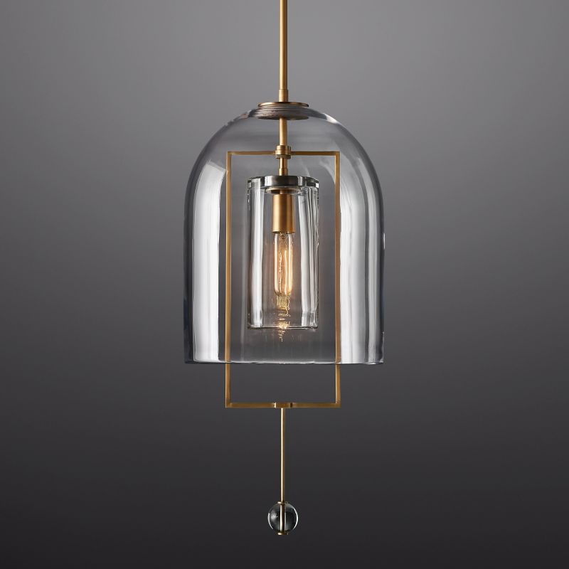 Fulcrum Island Pendant 28"H