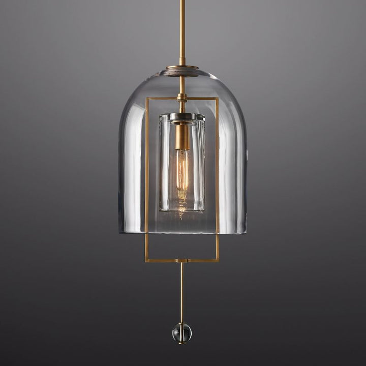 Fulcrum Island Pendant 28"H