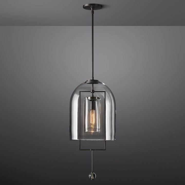 Fulcrum Island Pendant 28"H