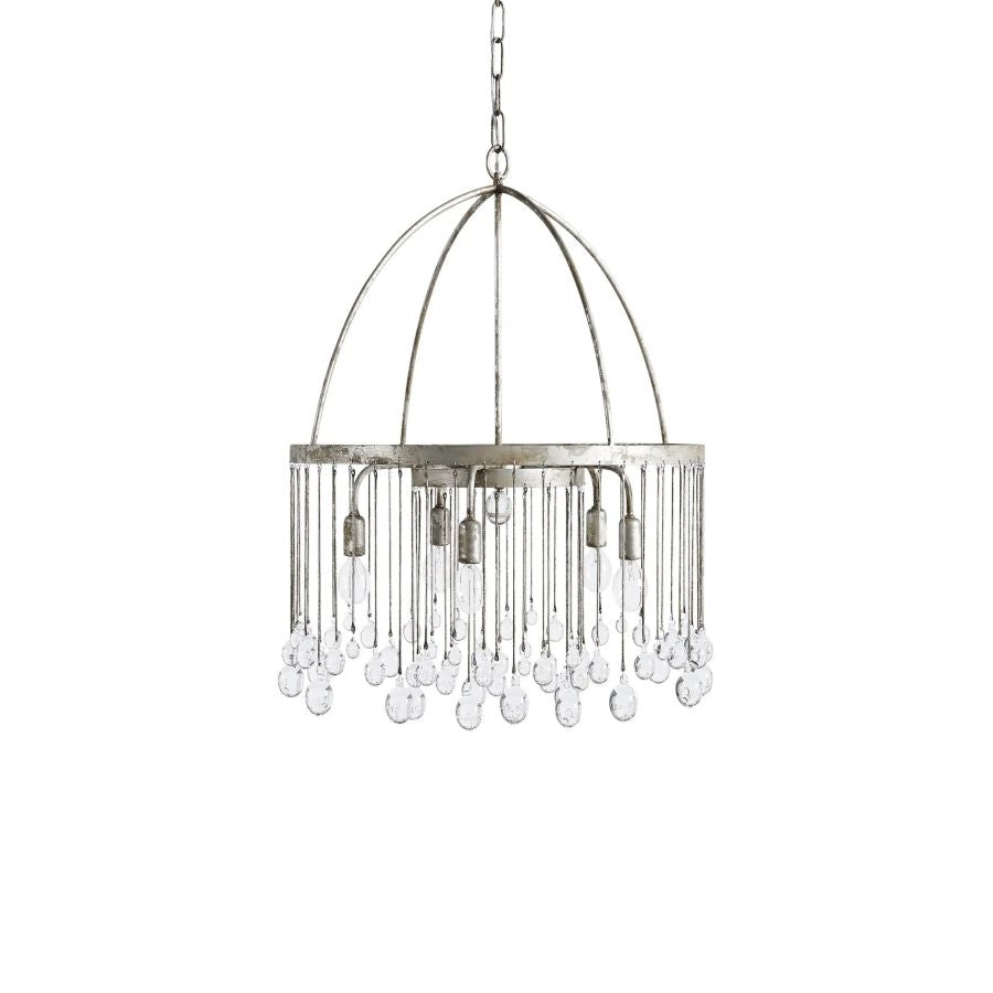 Hanson Round Glass Chandelier