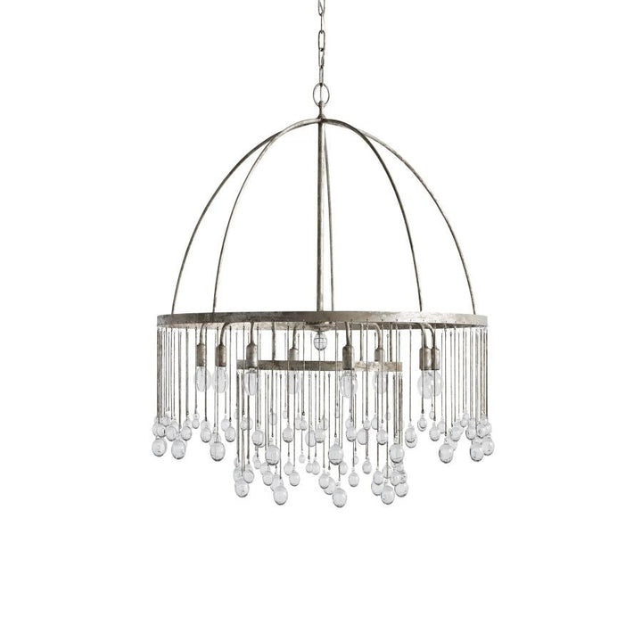 Hanson Round Glass Chandelier