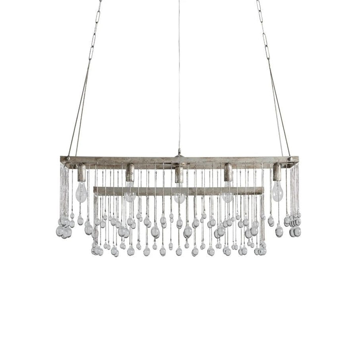 Hanson Rectangular Glass Chandelier