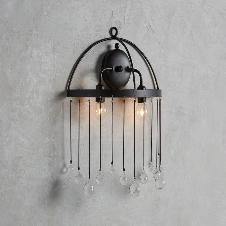 Hanson Glass Wall Sconce