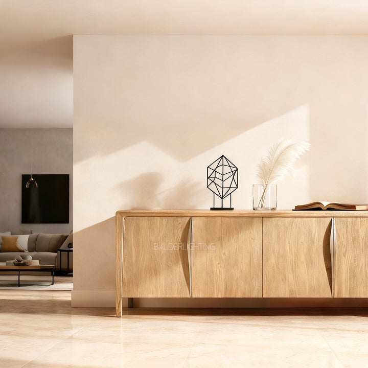 Gail Oak 4-door Sideboard