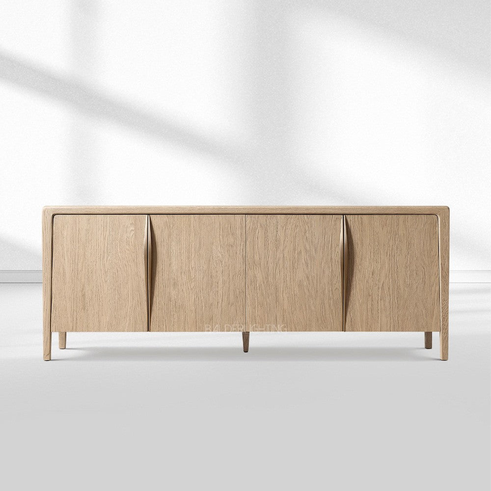 Gail Oak 4-door Sideboard