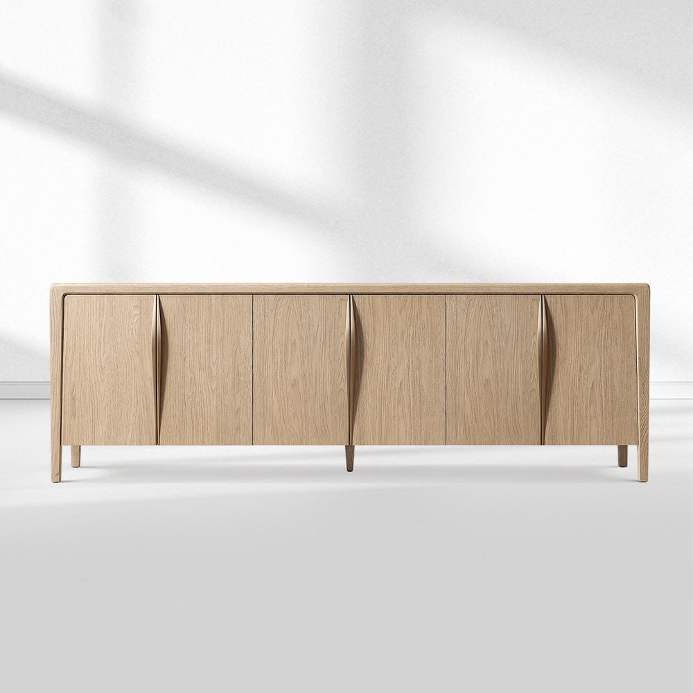 Gail Oak 6-door Sideboard