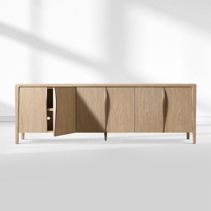 Gail Oak 6-door Sideboard
