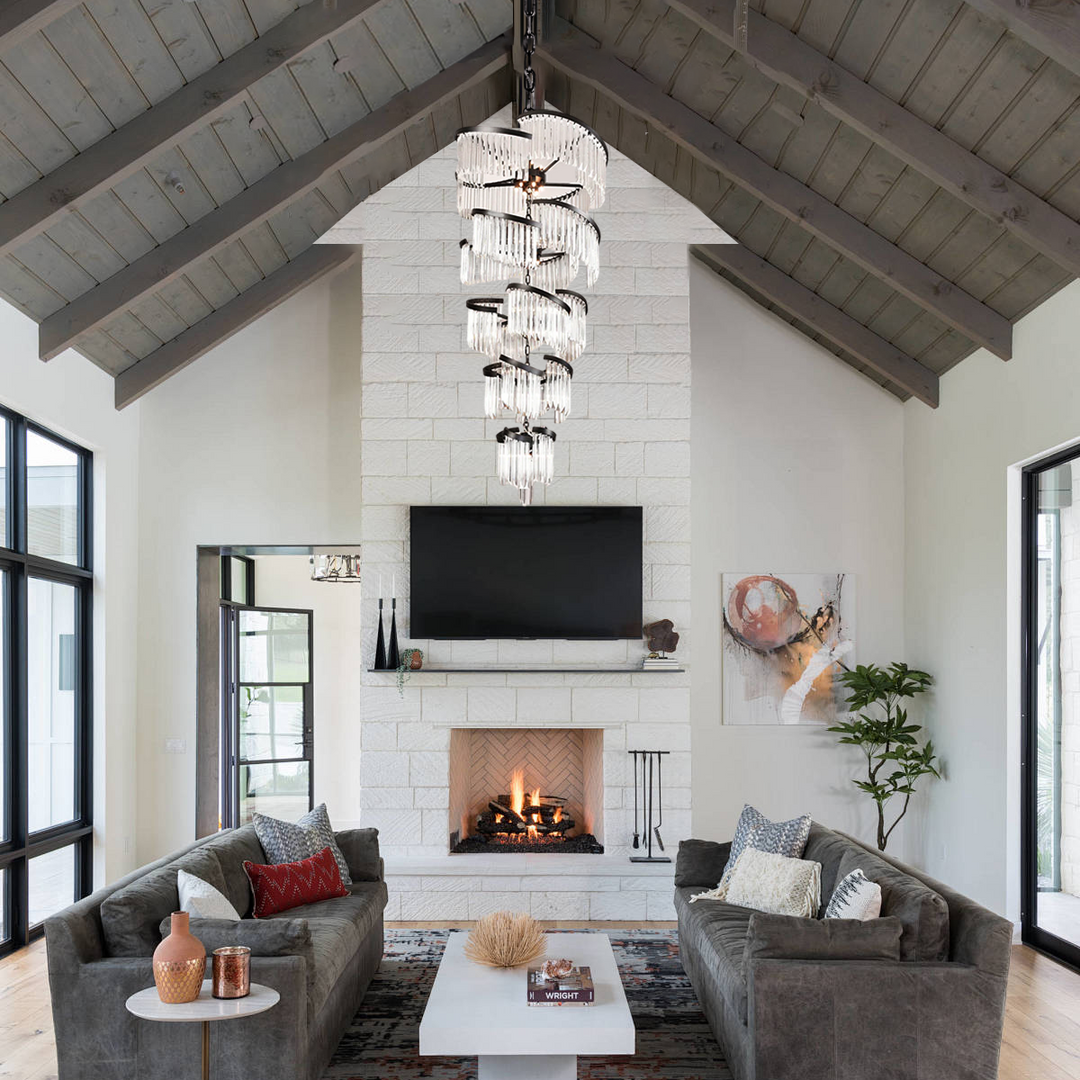 Galy Flow Crystal Chandelier
