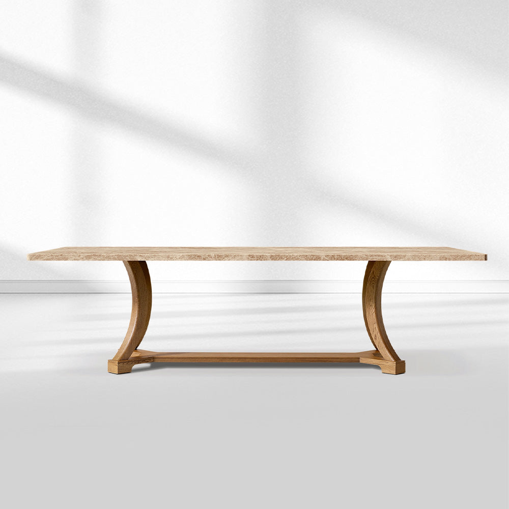 Ganvieve Emperador Dining Table