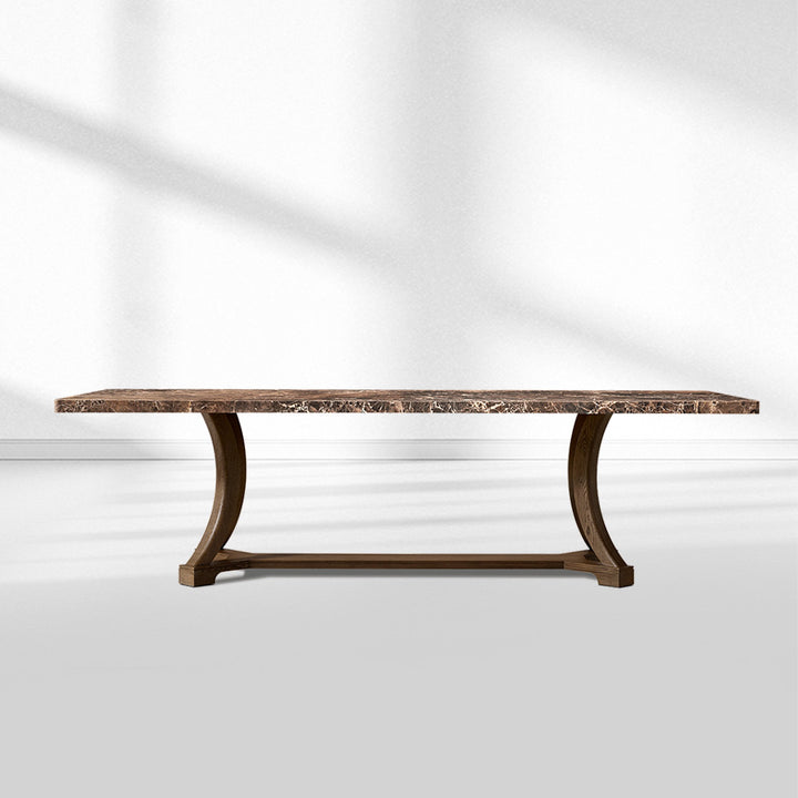 Ganvieve Emperador Dining Table