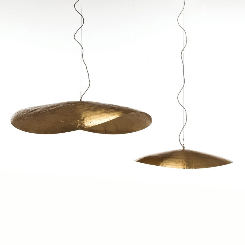 Gervasoni Small Brass Suspension Lamp