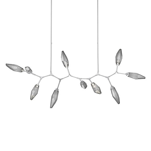 Gina Crystal Modern Branch LED Linear Chandelier