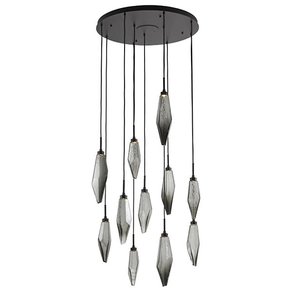 Gina Crystal Round Multi Light LED Pendant
