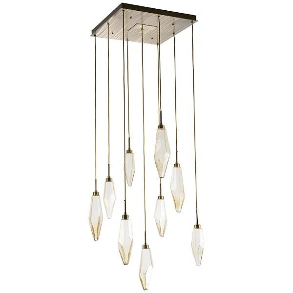 Gina Crystal Square Chandelier