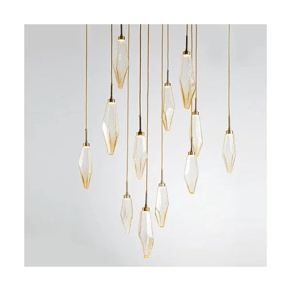 Gina Crystal Square Chandelier