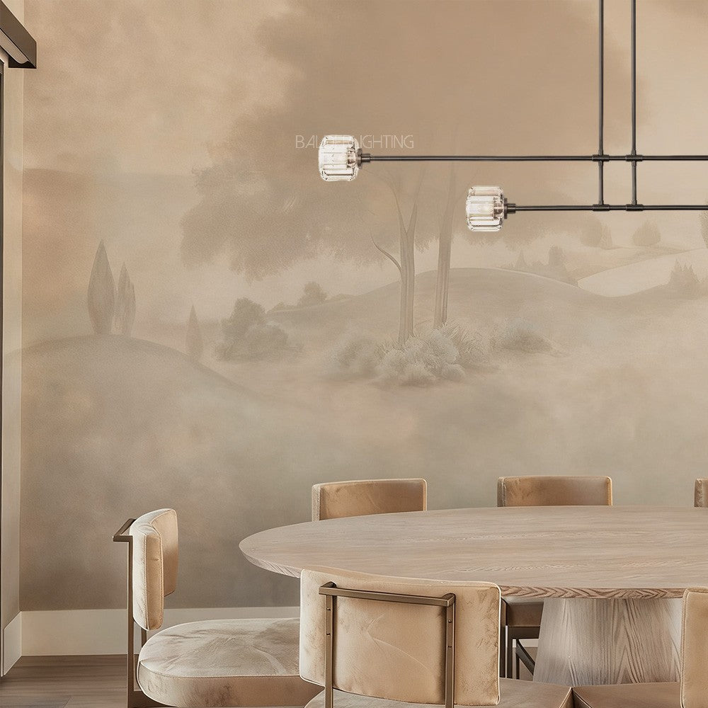 Gindy Modern Linear Chandelier 54“