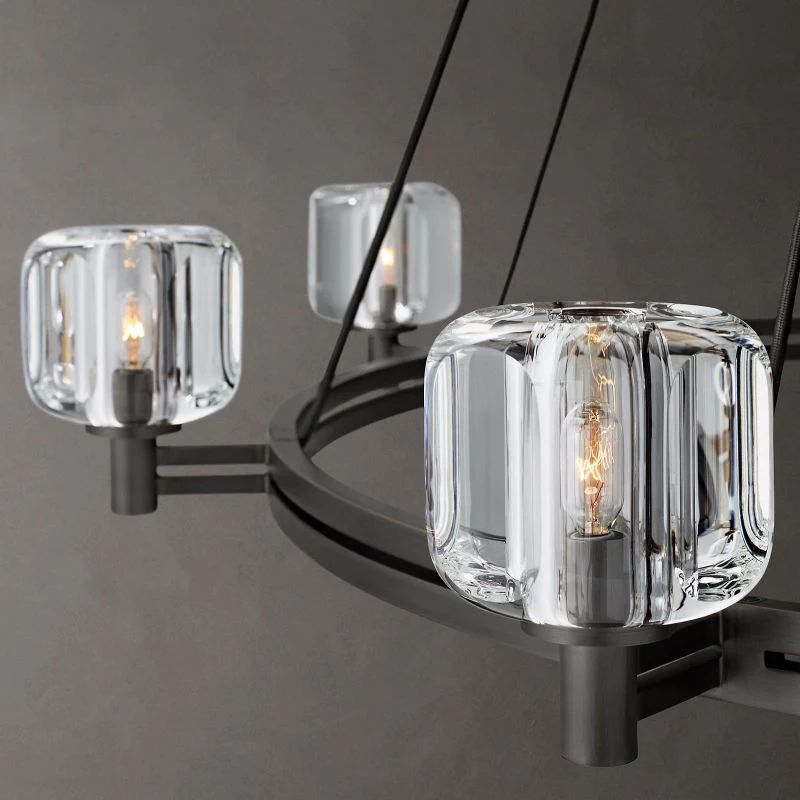 Gindy Crystal Round Chandelier 60"