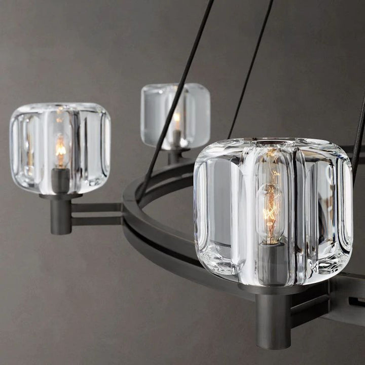 Gindy Crystal Round Chandelier 60"
