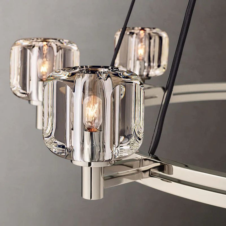 Gindy Crystal Round Chandelier 60"