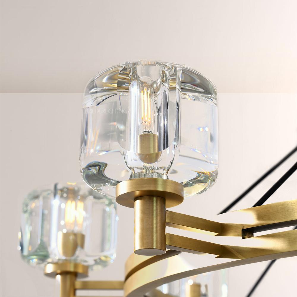 Gindy Crystal Round Chandelier 48"