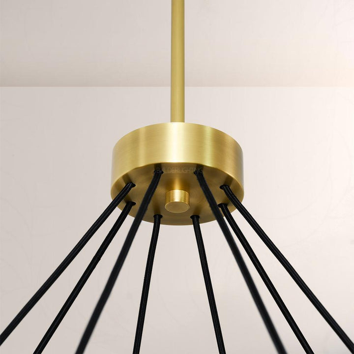 Gindy Crystal Round Chandelier 60"